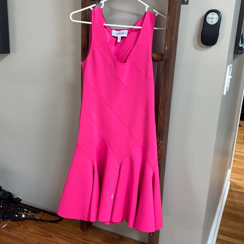Beautiful Derek Lam dress in hot pink fuchsia